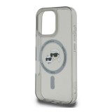 CG Mobile Apple iPhone 16 Pro Max Karl Lagerfeld k&ch heads metal frame magsafe (ütésálló, kameravédő, magsafe) fekete