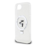 CG Mobile Apple iPhone 16e Karl Lagerfeld ringstand karl and choupette magsafe  (ütésálló, magsafe, kitámasztó) fehér