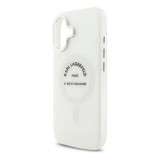 CG Mobile Apple iPhone 17 karl lagerfeld iml karl rsg logo magsafe védő (műanyag hátlap, ütésálló, magsafe) átlátszó