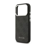 CG Mobile Apple iPhone 17 Pro guess 4g magsafe szilikon telefonvédő (ütésállóság, műanyag hátlap) fekete