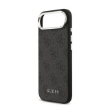 CG Mobile Apple iPhone Air guess 4g magsafe szilikon telefonvédő (ütésállóság, műanyag hátlap) fekete