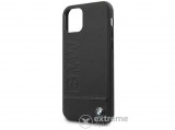 Cg mobile BMW SIGNature Imprint Logo műanyag, valódi bőr bevonatú tok Apple iPhone 11 Pro készülékhez, fekete