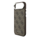 Cg mobile GUESS 4G MAGSAFE szilikon telefonvédő (ütésállóság, műanyag hátlap) BARNA Apple iPhone Air