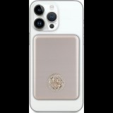 CG MOBILE GUESS 4G STRASSED METAL LOGO vésztöltő Type-C aljzat (3000mAh, 5W, MagSafe) ARANY (GUPBM3AL4DMD) (GSM178291)