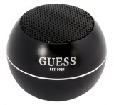 Cg mobile Guess bluetooth hangszóró (v5.0, 3w, 300mah bels&#337; akku, aluminíum, mini) fekete guwsalgek