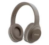 Cg mobile GUESS CLASSIC SILVER LOGO bluetooth fejhallgató SZTEREO (v5.3, mikrofon, zajszűrő) BARNA
