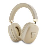 CG Mobile guess saffiano bluetooth fejhallgató  (v5.3, mikrofon, zajszűrő, ipx4 vízálló, microsd kártyaolvasó) arany