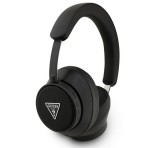 Cg mobile GUESS SAFFIANO TRIANGLE LOGO bluetooth fejhallgató SZTEREO (v5.4, mikrofon, zajszűrő) FEKETE