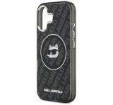 Cg mobile KARL LAGERFELD IML CHOUPETTE HEAD LOGO MAGSAFE szilikon telefonvédő (ütésállóság, kameravédő, MagSafe) FEKETE Apple iPhone 17