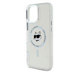 Cg mobile KARL LAGERFELD IML CHOUPETTE HEAD METAL FRAME MAGSAFE szilikon telefonvédő (ütésállóság, kameravédő, MagSafe) ÁTLÁTSZÓ Apple iPhone 16 Pro Max