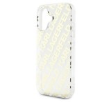 Cg mobile KARL LAGERFELD IML ELECTROPLATED REPEATED LOGO szilikon telefonvédő (ütésállóság) ARANY Apple iPhone 16