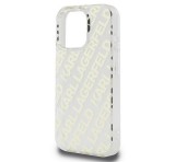 Cg mobile KARL LAGERFELD IML ELECTROPLATED REPEATED LOGO szilikon telefonvédő (ütésállóság) ARANY Apple iPhone 16 Pro Max