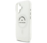 Cg mobile KARL LAGERFELD IML KARL RSG LOGO MAGSAFE szilikon telefonvédő (műanyag hátlap, ütésállóság, MagSafe) ÁTLÁTSZÓ Apple iPhone 17