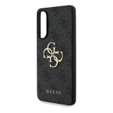 CG Mobile Samsung Galaxy S25 Edge (SM-S937) guess 4g big logo szilikon védő (ütésállóság, bőr hatású hátlap) fekete