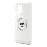 CG Mobile Samsung Galaxy S25 Ultra (SM-S938) Karl Lagerfeld iml choupette head (ütésálló, kameravédő, magsafe) átlátszó