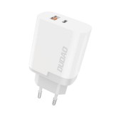 Charger Dudao A6XSEU USB + USB-C, 22.5W (White)