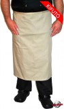 Chefs.hu Beige színű, derekas kötény