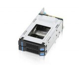 Chenbro 2-bay 2.5" HDD Cage, w/12Gbps SAS&SATA Backplane, 2* 650mm SATAIII Cable (384-23701-3116B0)