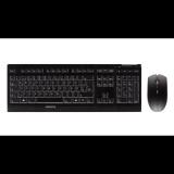 CHERRY B.Unlimited 3.0 billentyűzet Egér mellékelve Vezeték nélküli RF Északi Fekete (JD-0410PN-2)
