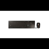 Cherry DW 9100 SLIM Wireless Billentyűzet + Egér (Fekete/Bronz) - Skandináv (JD-9100PN-2)