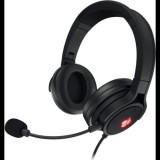 Cherry HC 2.2 gaming headset fekete (JA-2200-2) (JA-2200-2) - Fejhallgató