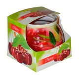 Cherry illatú poharas illatgyertya 70g 465243