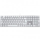 CHERRY KC 200 MX billentyűzet USB QWERTZ Német Ezüst, Fehér (G80-3950LIBDE-1)