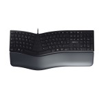 Cherry KC 4500 ERGO UK ergonomikus billentyűzet fekete (JK-4500GB-2) (JK-4500GB-2) - Billentyűzet