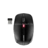 Cherry MW 8 Advanced vezeték nélküli optikai egér, USB, 2.4GHz, 600/1000/1600/3200 dpi, fekete (JW-8000)
