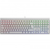 CHERRY MX 2.0S RGB billentyűzet USB QWERTZ Német Fehér (G80-3821LYADE-0)