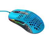 Cherry XTRFY M42 RGB Gaming Mouse Miami Blue M42-RGB-BLUE