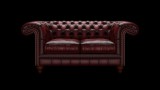 Chesterfield Allingham 2-személyes kanapé, standard bőrrel