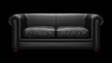Chesterfield Austen 3-személyes kanapé, premium A bőrrel