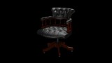 Chesterfield Captain's Swivel Chair karfás forgószék, premium A bőrrel
