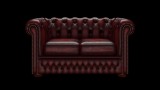 Chesterfield Fleming 2-személyes kanapé, standard bőrrel