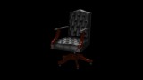 Chesterfield Gainsborough Swivel Chair karfás forgószék, premium A bőrrel
