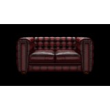 Chesterfield Kingsley 2-személyes kanapé, standard bőrrel