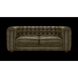 Chesterfield Kingsley 3-személyes kanapé, premium C bőrrel