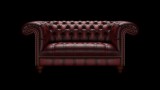Chesterfield Nelson 2-személyes kanapé, standard bőrrel