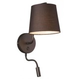 CHICAGO fali lámpa fekete LED