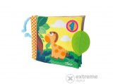 Chicco 3-lapos textil csörgő-zörgő könyvecske, 3hó+