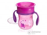 Chicco 360° Perfect Cup itatópohár 12m+, rózsaszín