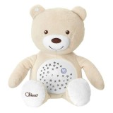 Chicco Baby Bear plüss maci projektor vetítő és éjszakai lámpa - neutral