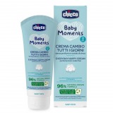 Chicco Baby Moments illatmentes popsikrém mindennapos használatra 100ml, 0m+