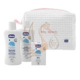 Chicco Kozmetikum neszeszer 3 db-os (Rózsaszín)