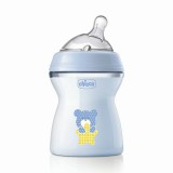 Chicco NaturalFeeling közepes folyású cumisüveg, 250 ml