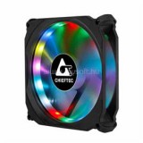 Chieftec Ventilátor Tornado 12cm, Fekete RGB LED (CF-1225RGB)