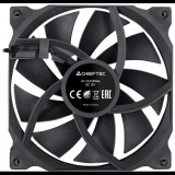 Chieftec ZF-1225PWM számítógépes hűtőrendszer Számítógép ház Ventilátor 12 cm Fekete 1 db (ZF-1225PWM)