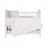 Chipolino 5 részes ágynemű garnitúra - Beige stars