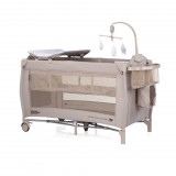 Chipolino Bella multifunkciós utazóágy - tiramisu